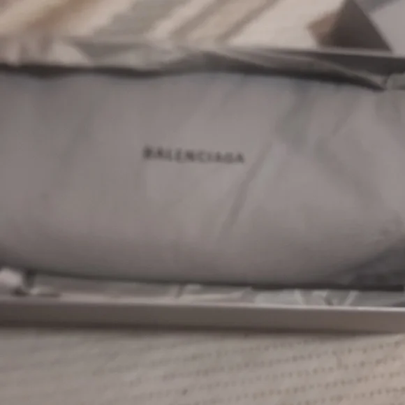 Balenciaga Women's White Slide Sandals - Picture 3 of 13